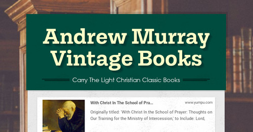 Andrew Murray Vintage Books