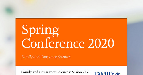 Spring Conference 2020