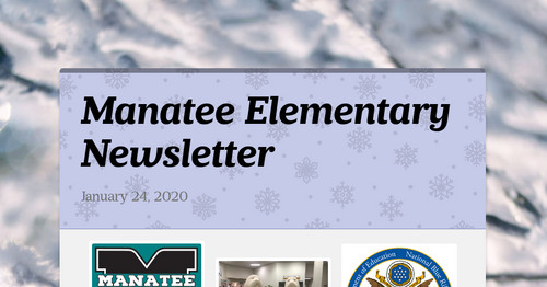 Manatee Elementary Newsletter