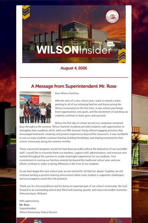 Wilson Insider