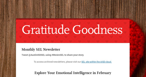 Gratitude Goodness