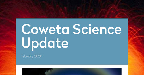 Coweta Science Update