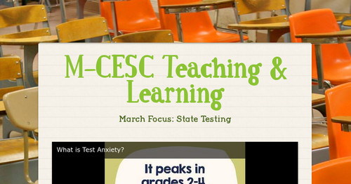 M-CESC Teaching & Learning