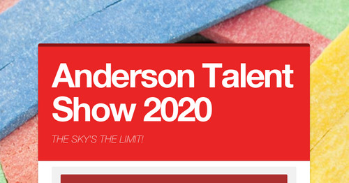Anderson Talent Show 2020