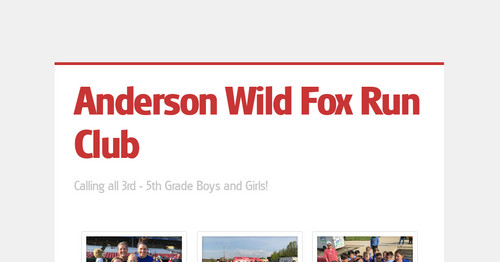 Anderson Wild Fox Run Club