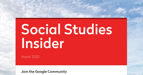 Social Studies Insider