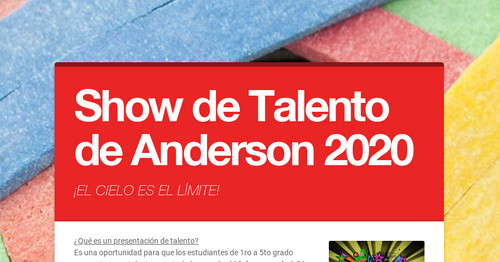 Show de Talento de Anderson 2020