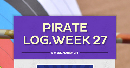 Pirate Log.Week 27