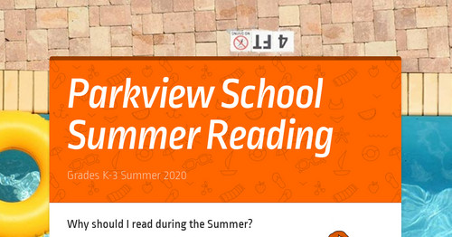 Parkview School Summer Reading
