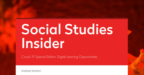 Social Studies Insider