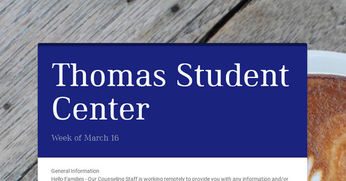 Thomas Student Center