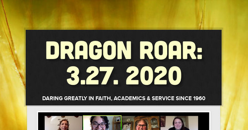 Dragon Roar: 3.27. 2020