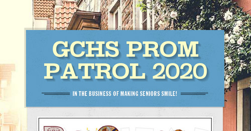 GCHS PROM PATROL 2020