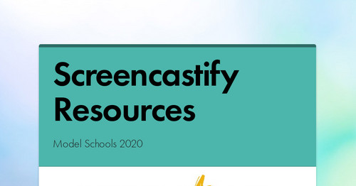 Screencastify Resources