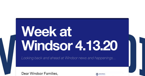 Week at Windsor 4.13.20