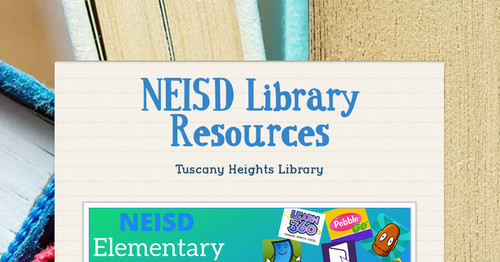 NEISD Library Resources