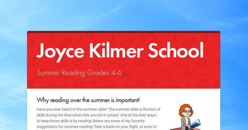 Joyce Kilmer School