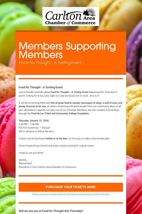 Members Supporting Members