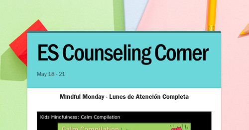 ES Counseling Corner