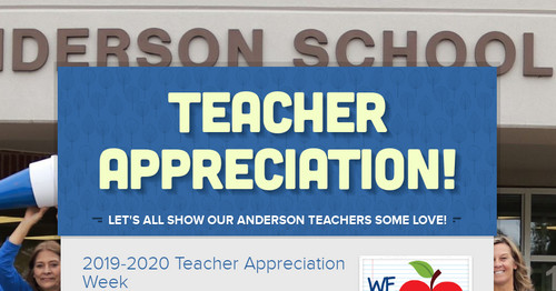 Teacher Appreciation!