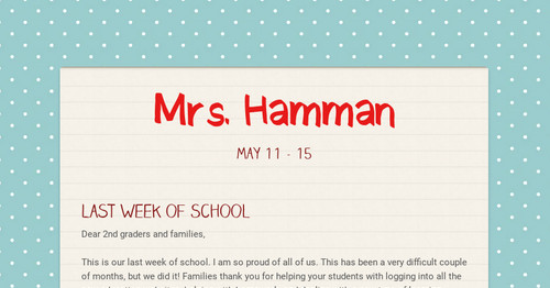 Mrs. Hamman