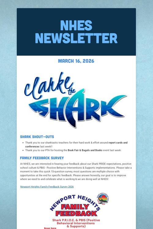 NHES Newsletter