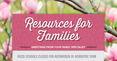 Resources for Families
