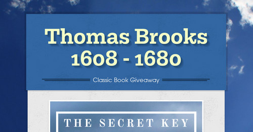 Thomas Brooks 1608 - 1680