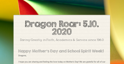Dragon Roar: 5.10. 2020