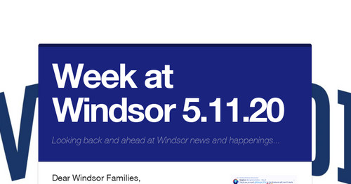 Week at Windsor 5.11.20