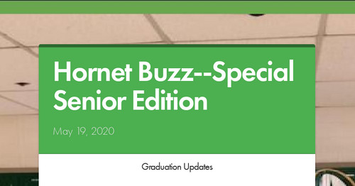 Hornet Buzz--Special Senior Edition