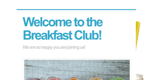 Welcome to the Breakfast Club!