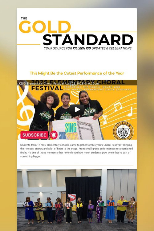 The KISD Gold Standard