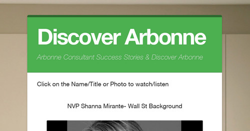 Discover Arbonne