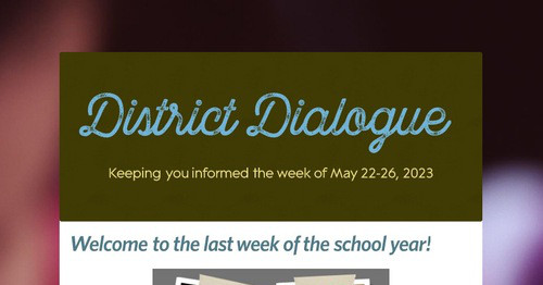 District Dialogue