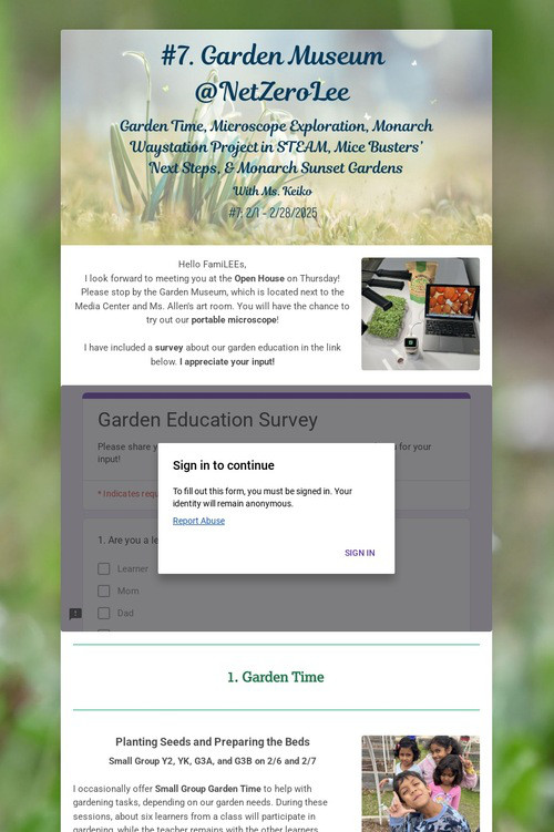 #7. Garden Museum @NetZeroLee