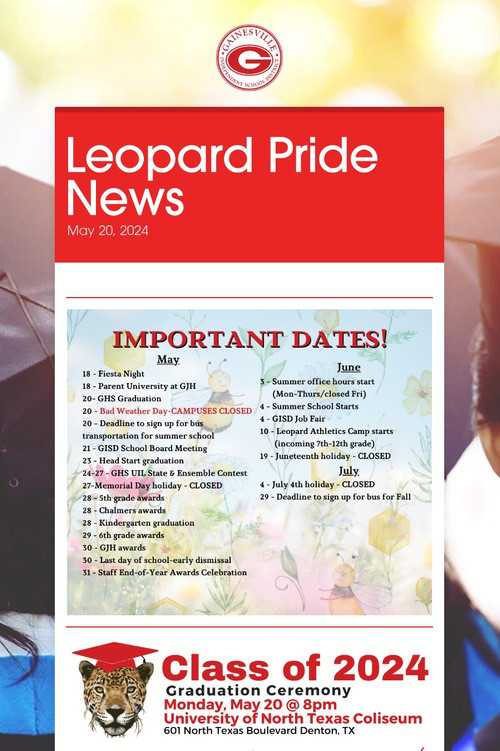 Leopard Pride News