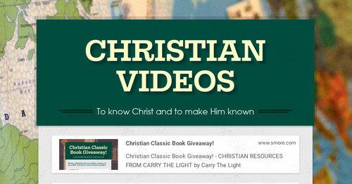 CHRISTIAN VIDEOS