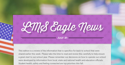 LMS Eagle News