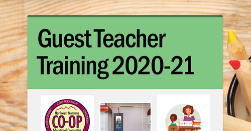 Guest Teacher Training 2020-21