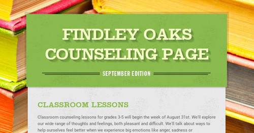 Findley Oaks Counseling Page