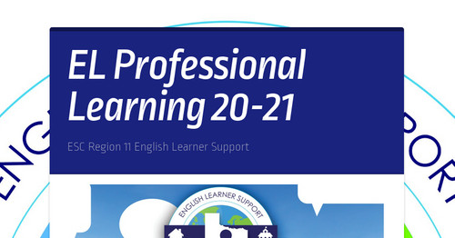EL Professional Learning 20-21