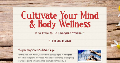 Cultivate Your Mind & Body Wellness