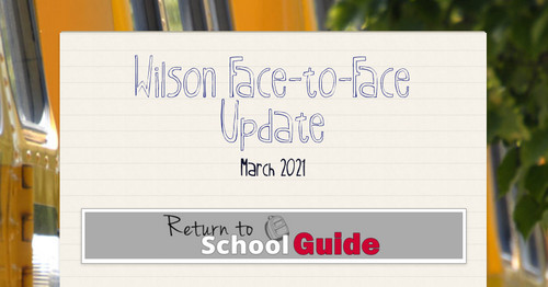 Wilson Face-to-Face Update