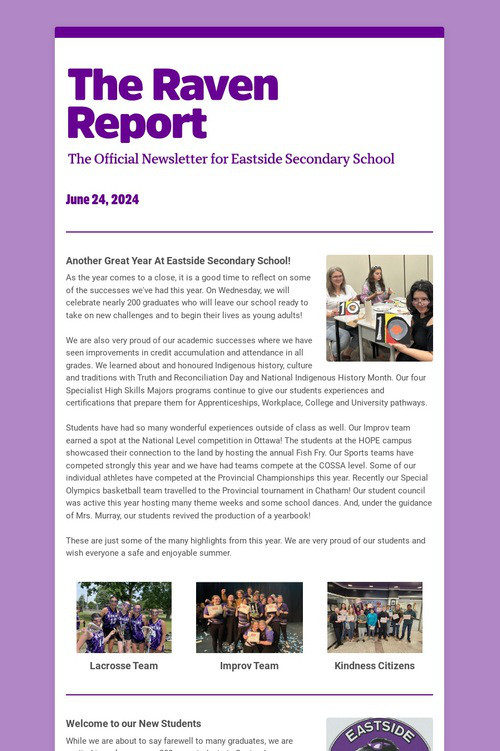 The Raven Report
