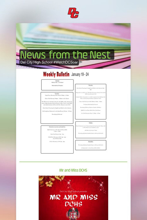 News from the Nest