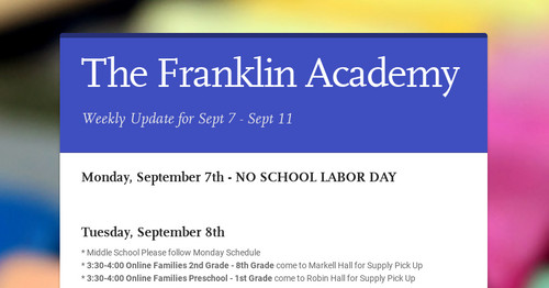 The Franklin Academy