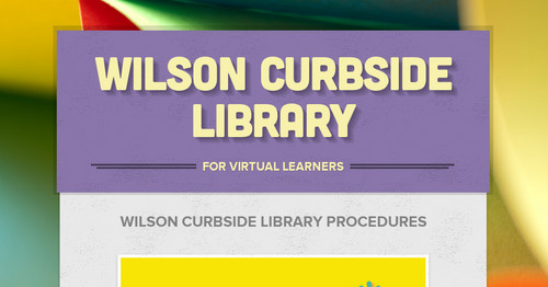 Wilson Curbside Library
