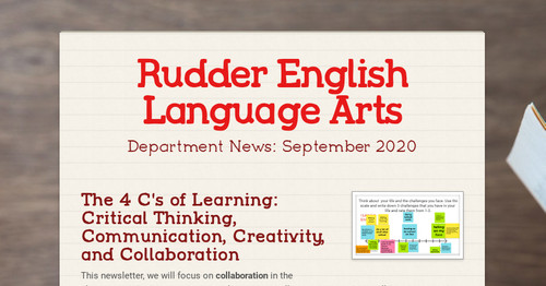 Rudder English Language Arts