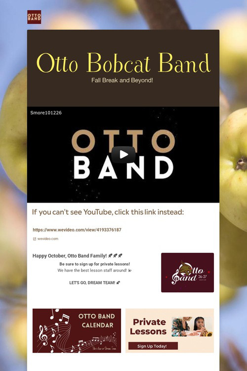 Otto Bobcat Band